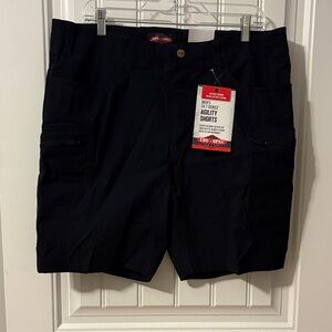 RuggedSpec Men's Black Agility Athletic Shorts